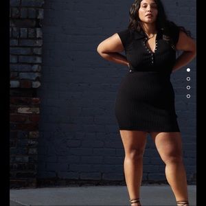 Zara Polo Collar Knit Dress